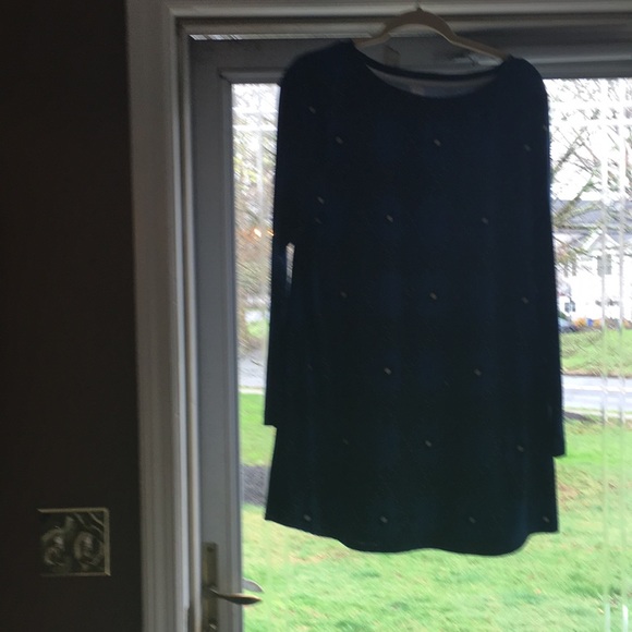 Navy blue tunic - Picture 2 of 4